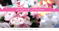 Desktop Screenshot of flowers4u.co.za