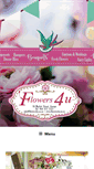 Mobile Screenshot of flowers4u.co.za